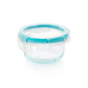 Snapware® Total Solution® Pyrex® Glass 1-cup Round Food Storage with Plastic Lid